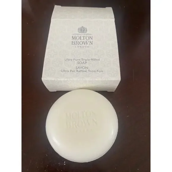 NWB Molton Brown London Ultra Pure Triple Milled Vegan Soap 45g/ 1.59oz - Picture 3 of 3